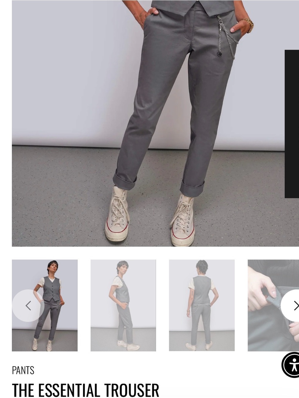 Wildfang Essential Trousers in Camel